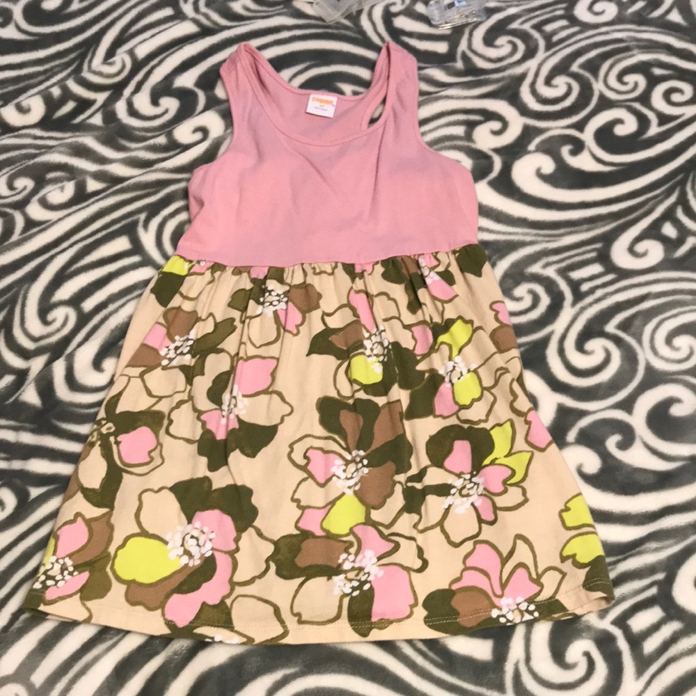 Girls racer back summer dress